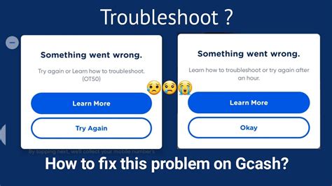 gcash error code wv1|How to Fix GCash Something Went Wrong without Submitting a .